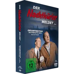 Der Nachtkurier meldet... (Komplette Serie). 6 DVDs. 